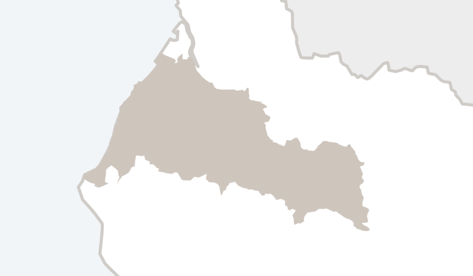 配達エリア地図